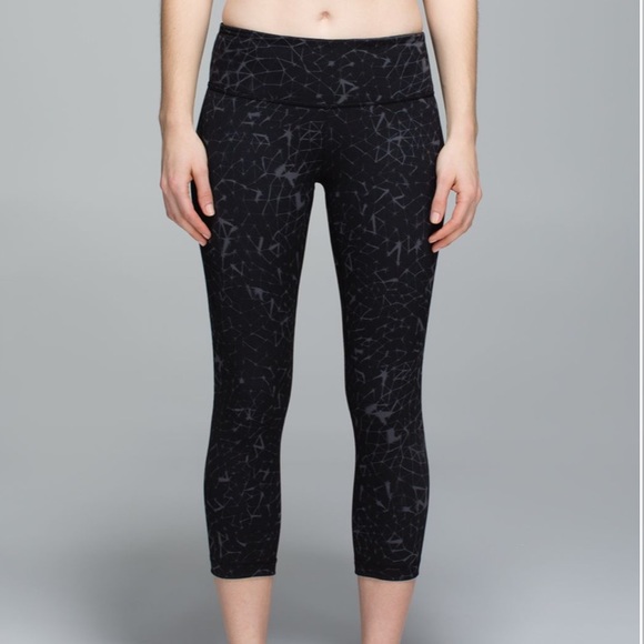 Lululemon wunder under crop star crushed black - Picture 1 of 8